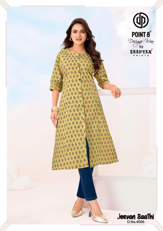 Deeptex jeevan sathi vol-4 kurti wholesaler in baguiati